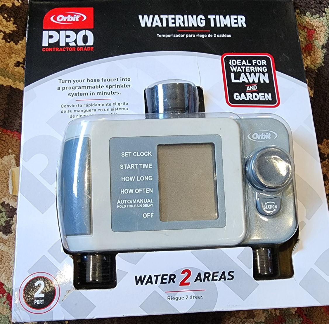 Orbit Pro 2-Port Digital Watering Timer