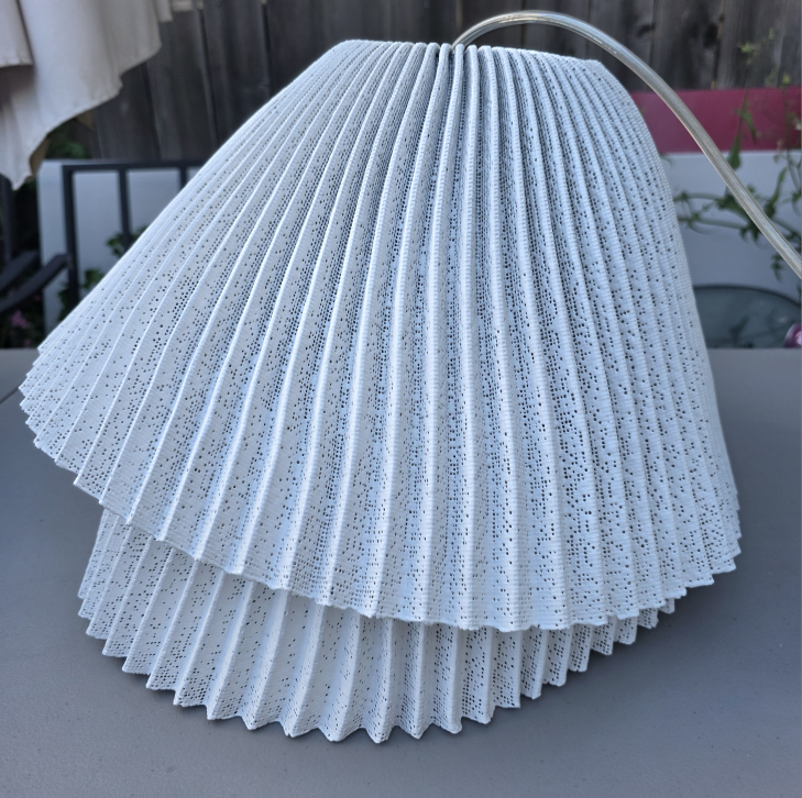 arturo alvarez White Pleated Lamp - photo 2