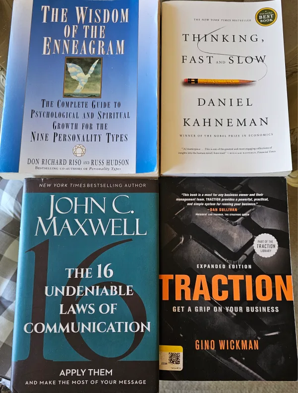 Four Business & Psychology Books thumbnail