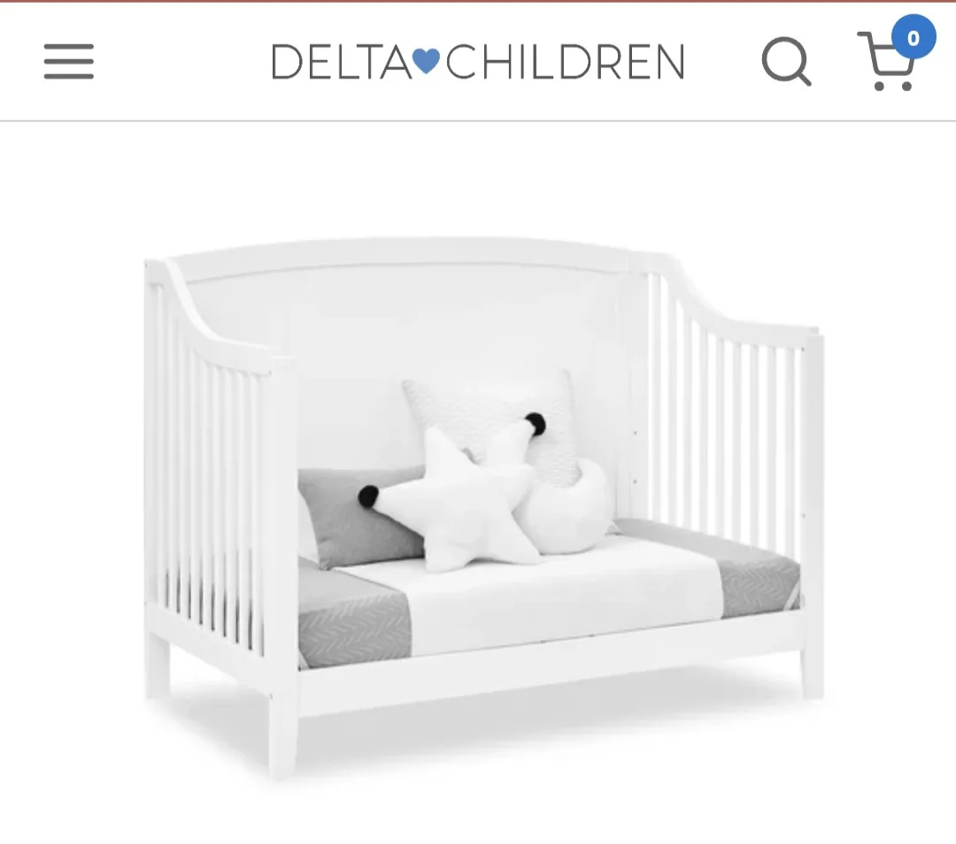 Delta Children Campbell 6-in-1 Convertible Crib image indicator(4)