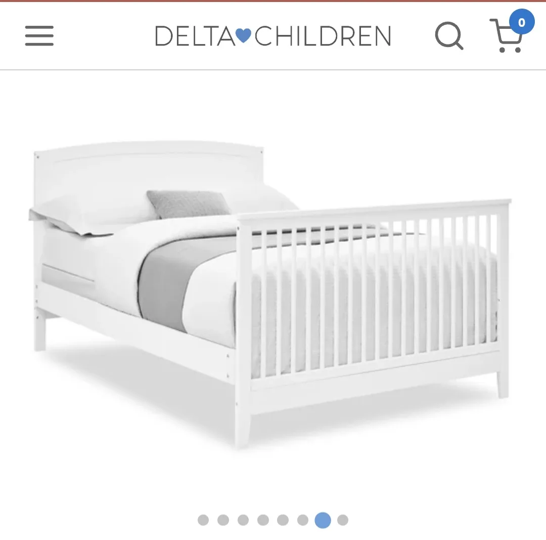 Delta Children Campbell 6-in-1 Convertible Crib image indicator(5)