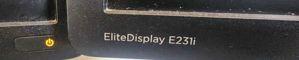HP EliteDisplay E231i Monitor image indicator(3)