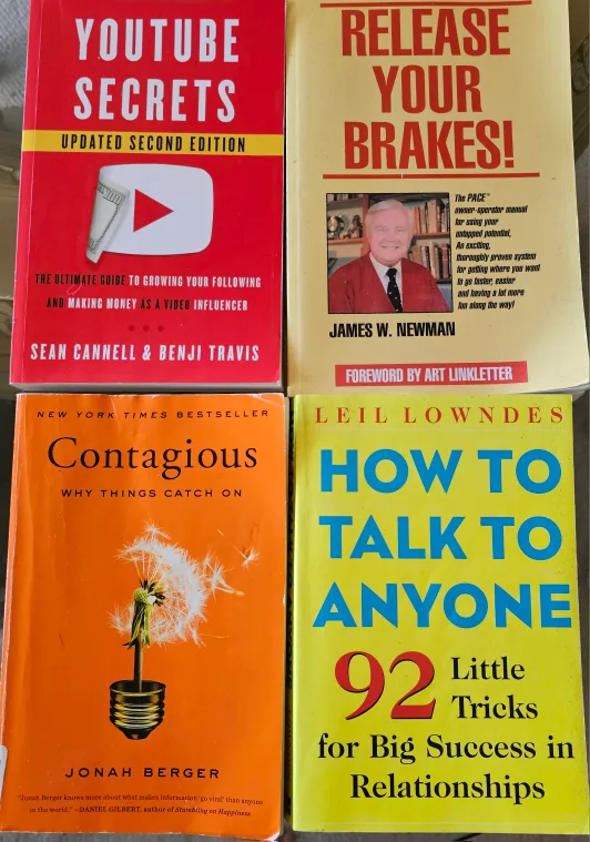 Four Self-Help Books thumbnail