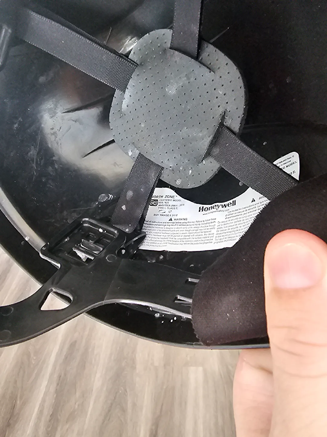 Symtech Honeywell Hard Hat - Black image indicator(2)