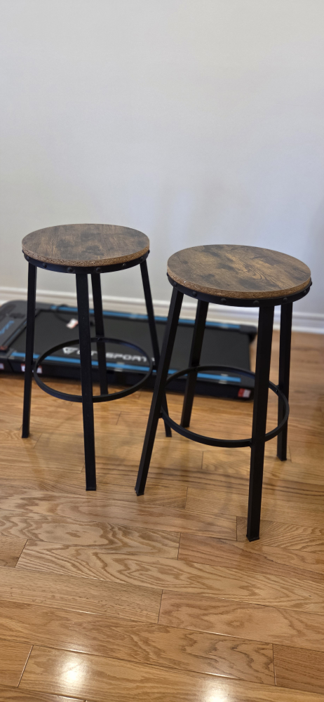 Set of 2 Bar Stools - 29 inch height