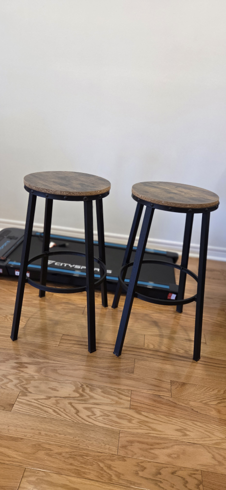 Set of 2 Bar Stools - 29 inch height - photo 2