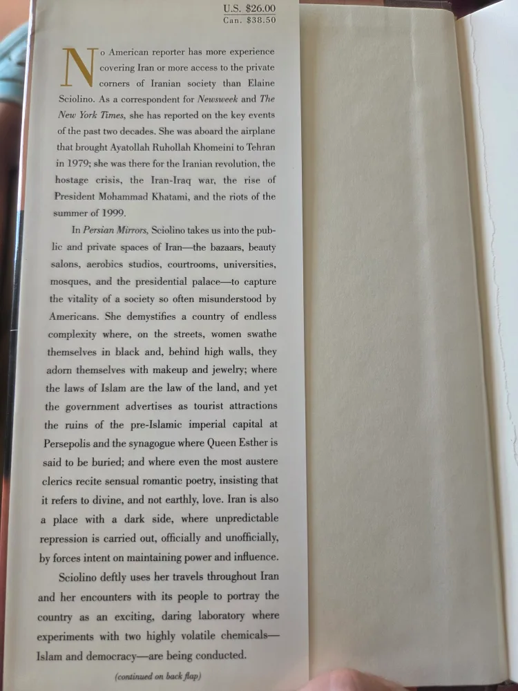 Persian Mirrors: The Elusive Face of Iran by Elaine Sciolino image indicator(2)