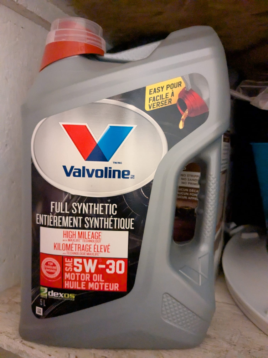 Valvoline Full Synthetic High Mileage Motor Oil