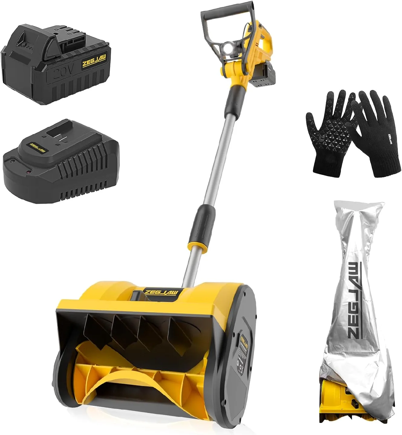 Brand New 20V Cordless Electric Snow Shovel For Sale thumbnail