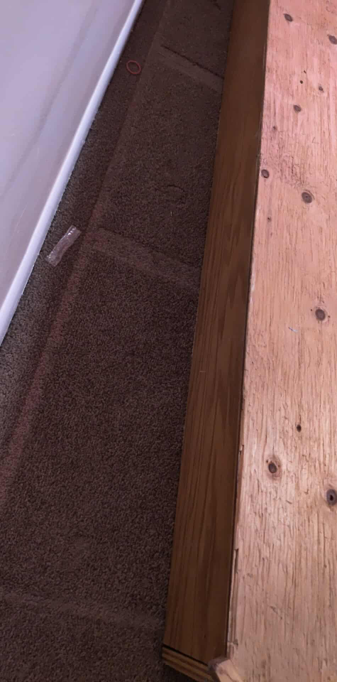 Wooden Bed Frame with Storage Drawers