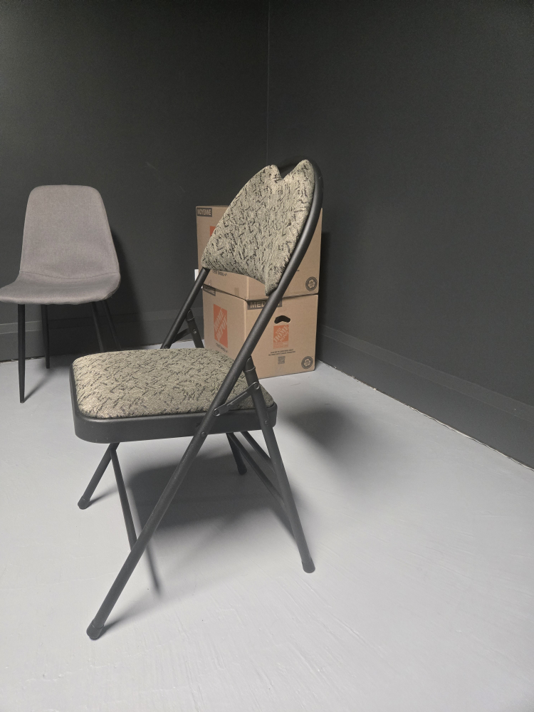 Folding Chair - Grey - photo 2