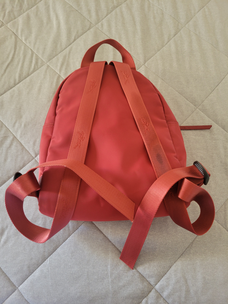 Longchamp Backpack Roseau Red Small - photo 3
