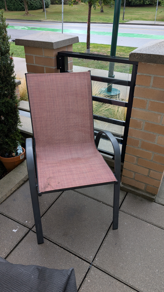 Outdoor Patio Chair - Brown