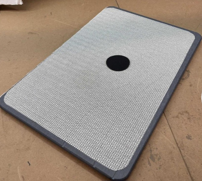 Grey Memory Foam Bath Mat - 23.7" x 15.4" - photo 4