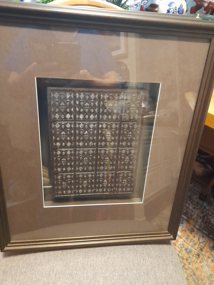 Antique 19th Century Chinese Compressed Black Tea Brick