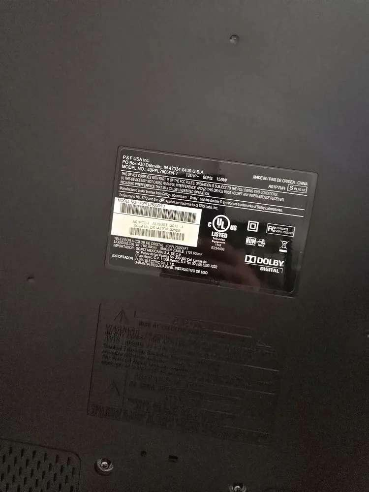 Philips TV image indicator(6)