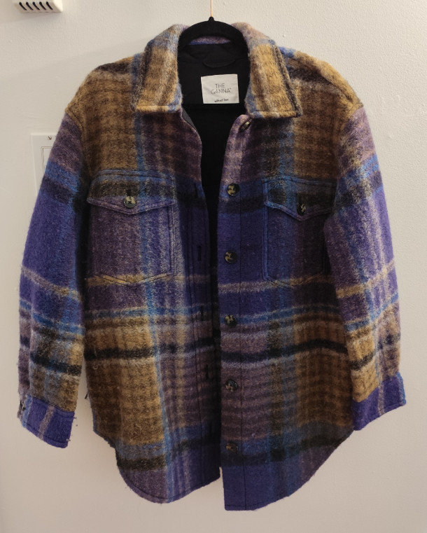 ARITZIA jacket for sale: purple, blue and brown
