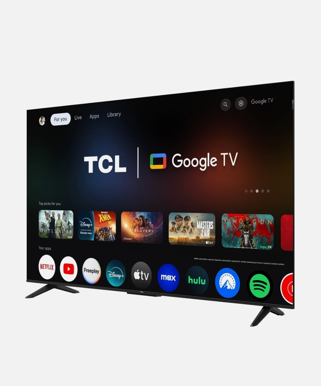 TCL 65" Class QLED 4K UHD Smart Google TV - photo 5