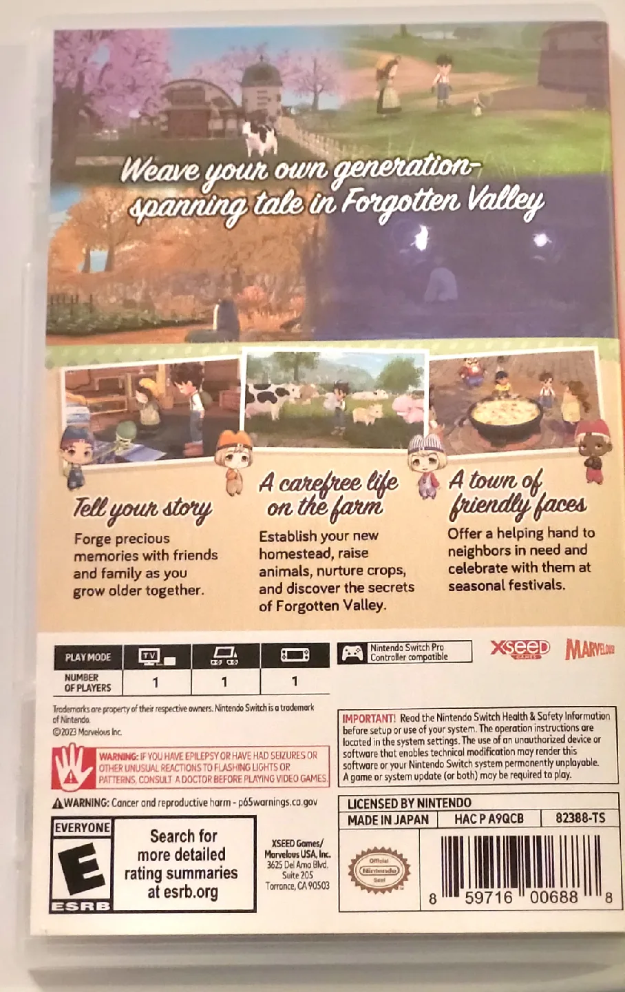 Story of Seasons: A Wonderful Life - Nintendo Switch image indicator(4)