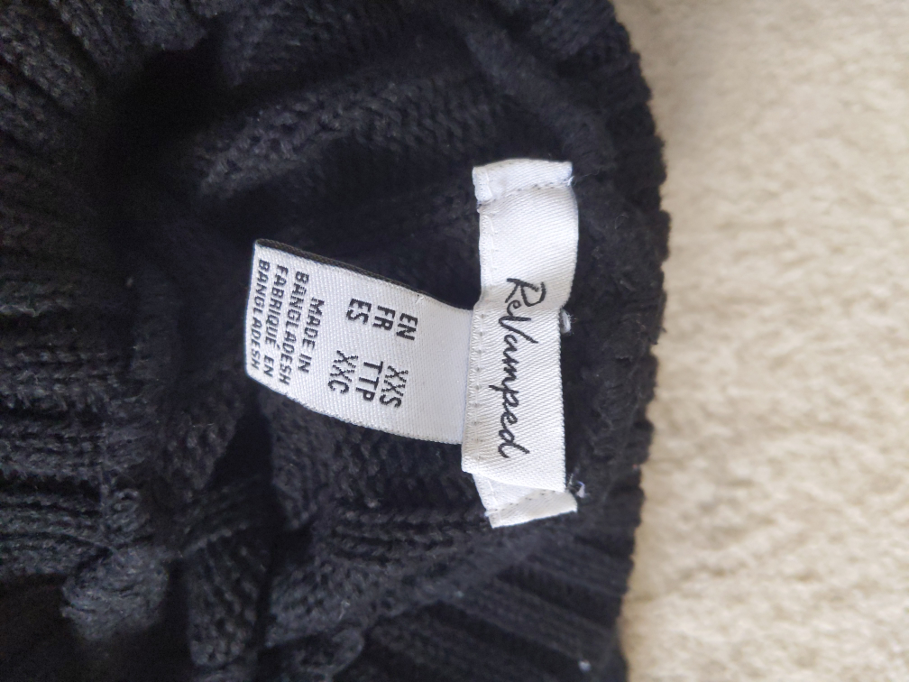 Revamped Black Sweater - photo 2