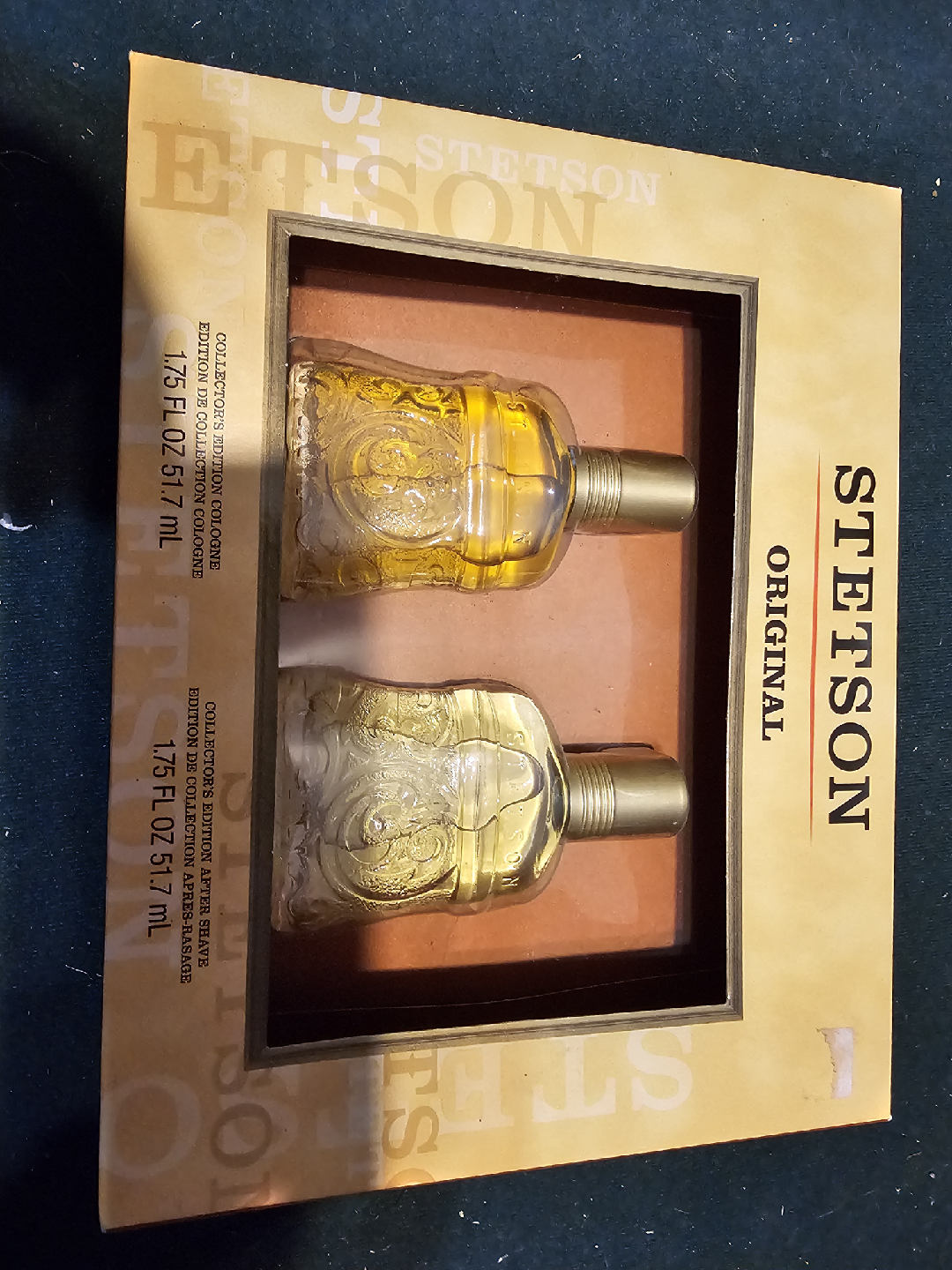 Vintage Stetson fragrance set