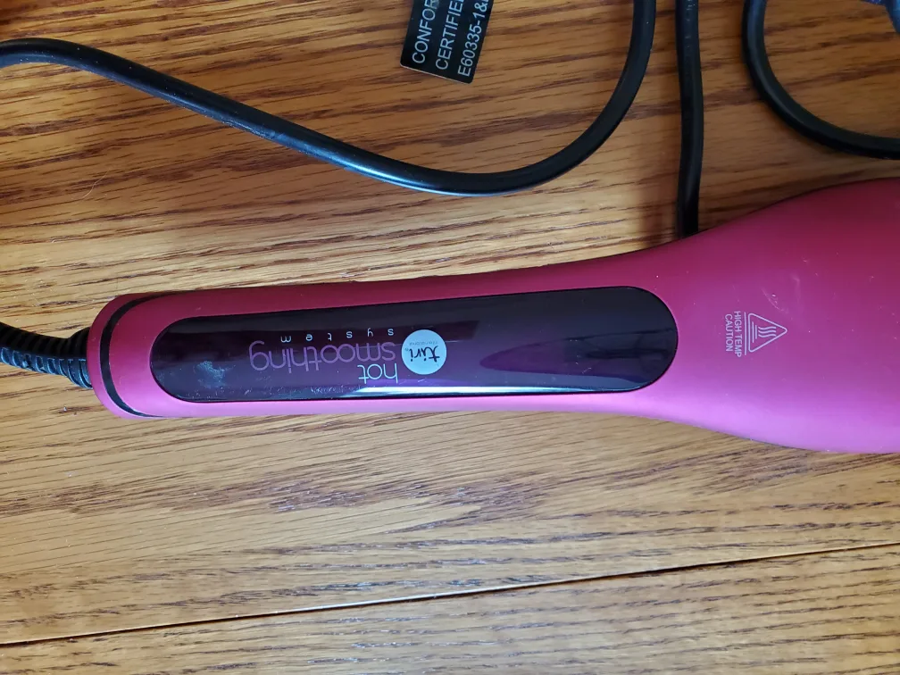 Hair Straightening Brush image indicator(2)