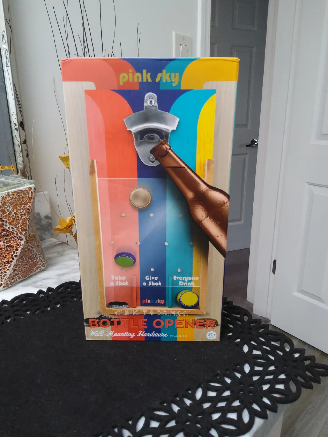 Pink Sky Clink-It Drink-It Bottle Opener thumbnail