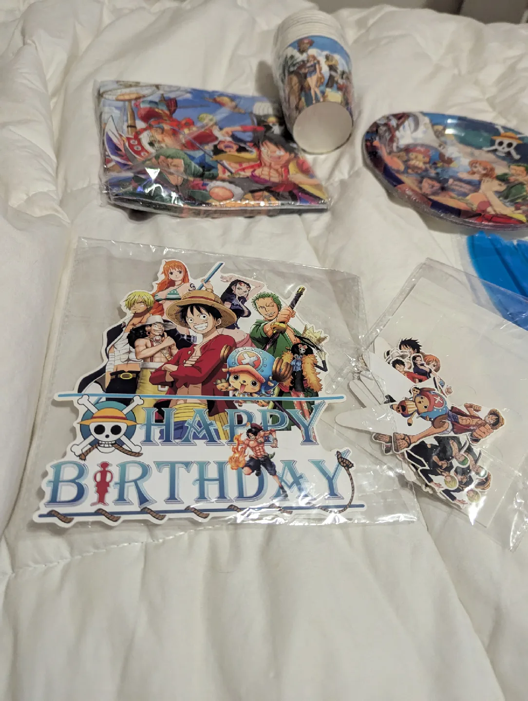 Anime Birthday Party  Set - New image indicator(6)