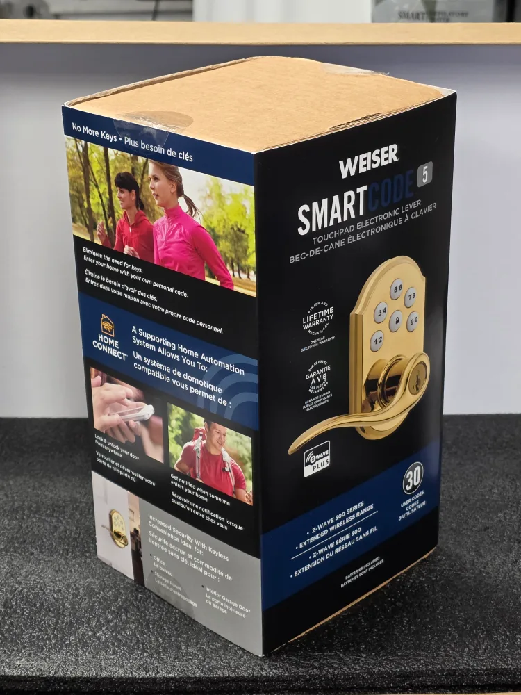 Weiser SmartCode 5 Touchpad Electronic Lever - New image indicator(2)