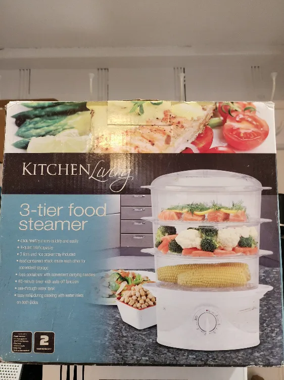 Kitchen Living 3-Tier Food Steamer thumbnail