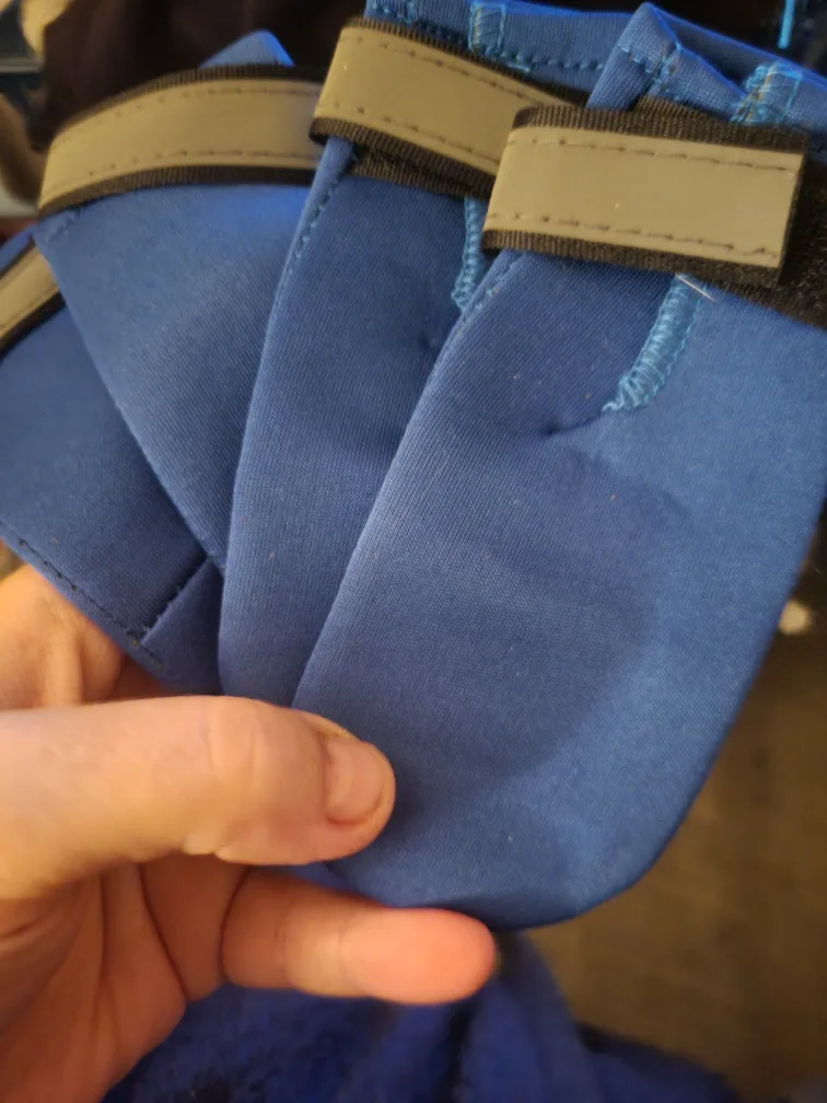 Blue Dog Boots - Set of 4 small thumbnail