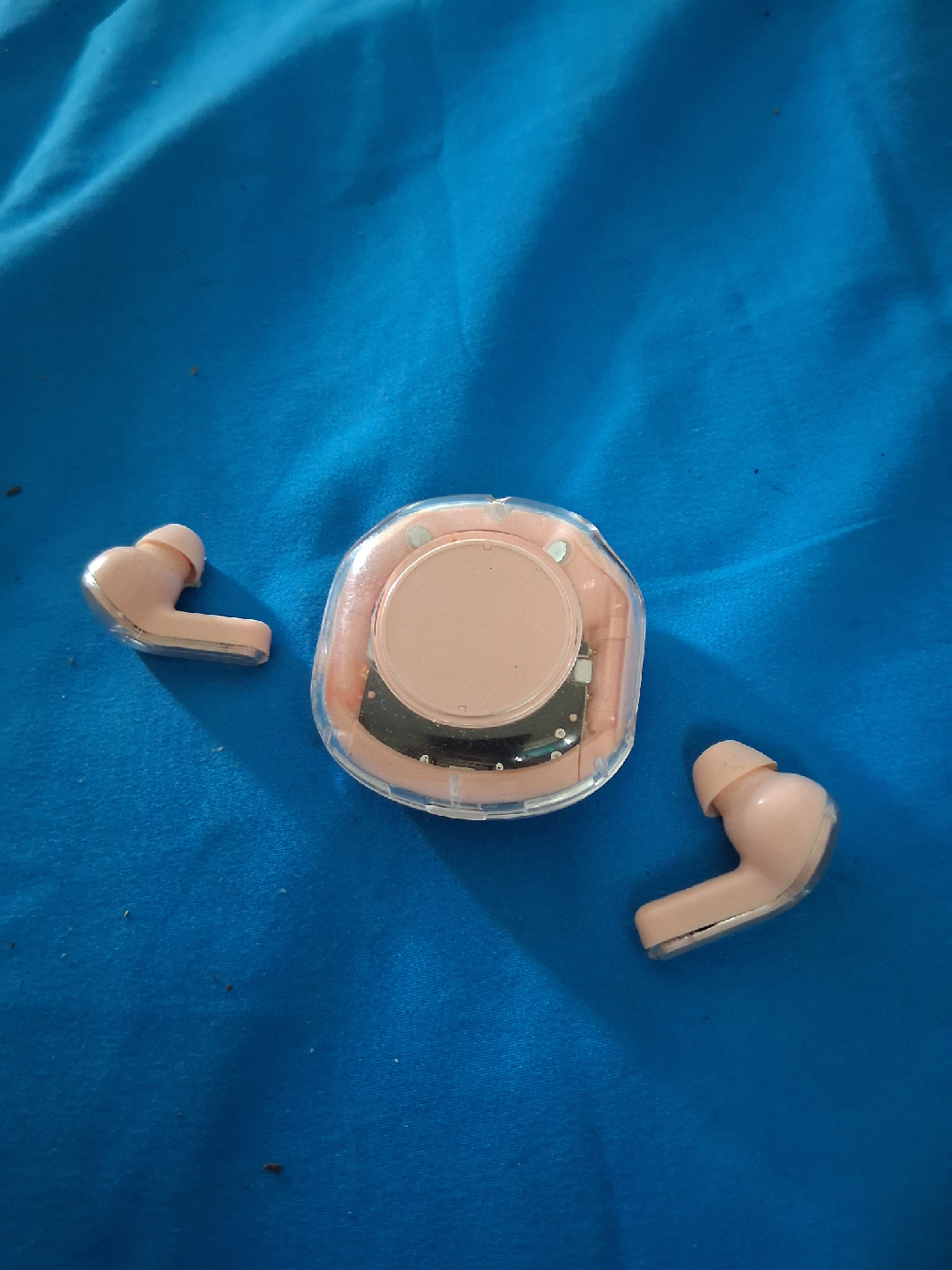 Pink Wireless Earbuds