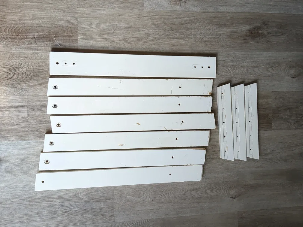 White Wooden planks/pieces - DIY Project 🥕 thumbnail