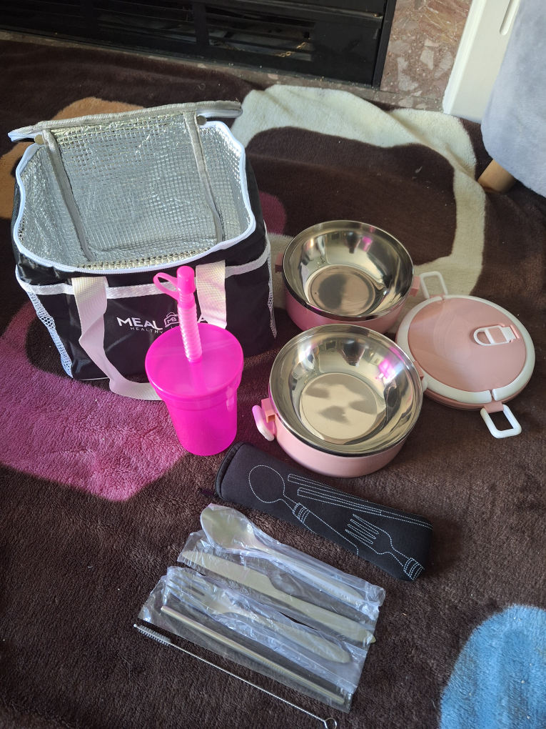 NEW Meal Hero Lunch Box Set 🍴 - photo 3