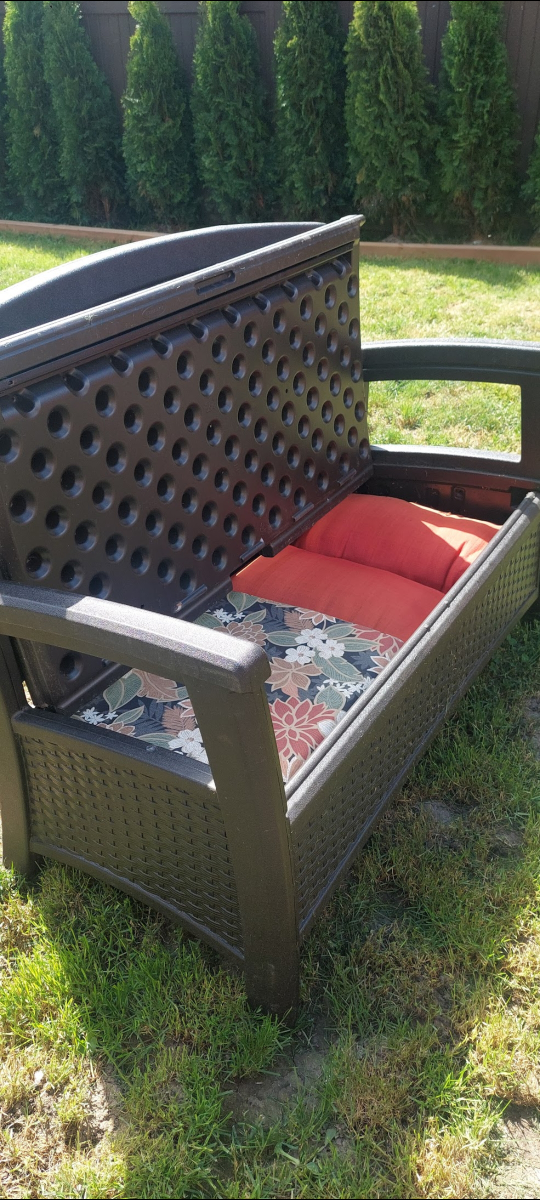 Keter Solana Brown Outdoor Storage Bench