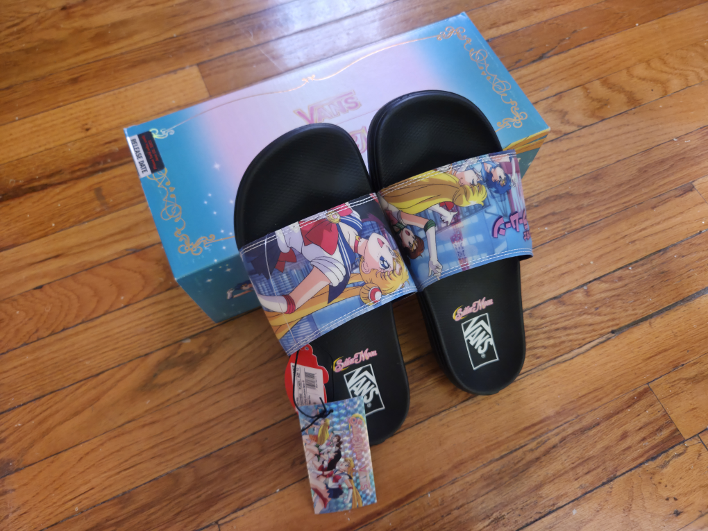 VANS X Sailor Moon slides