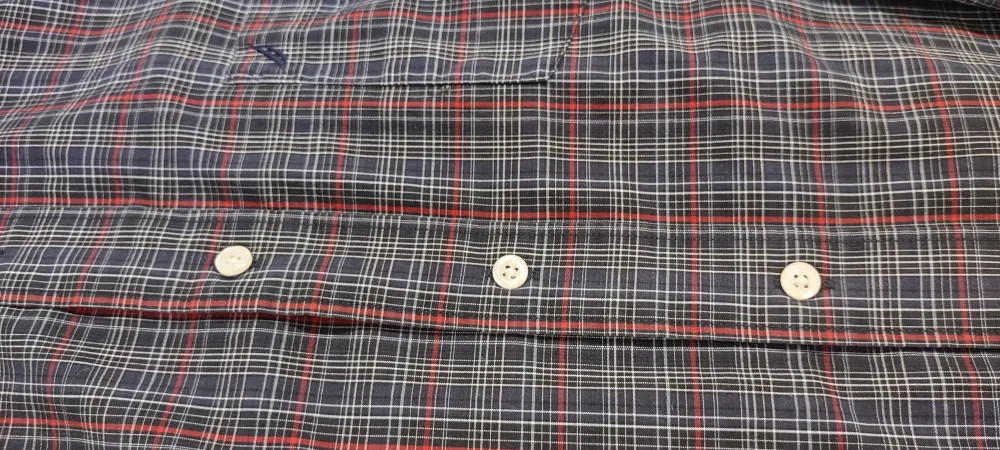 (NEW) Nautica Plaid Button-Down Shirt image indicator(5)