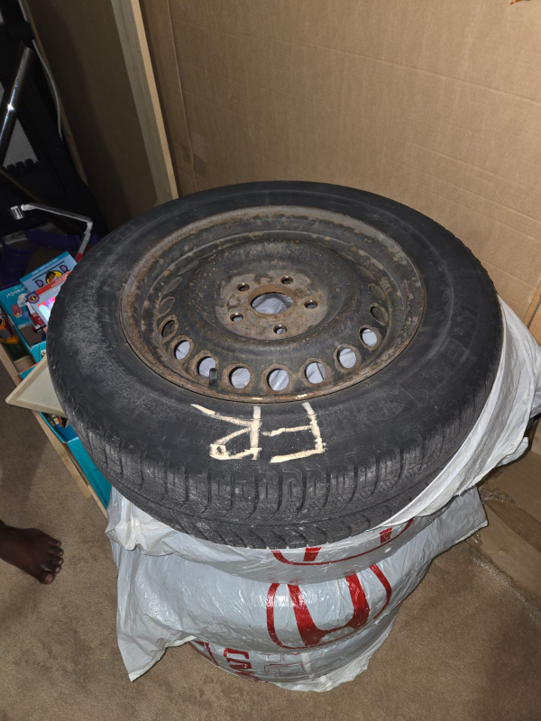 Set of Four Honda Civic Winter Tires - photo 4