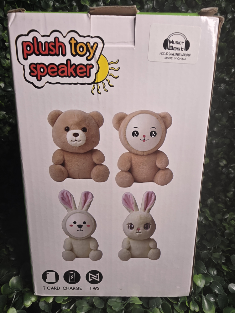 Plush Toy Speaker - Bear Design - photo 2