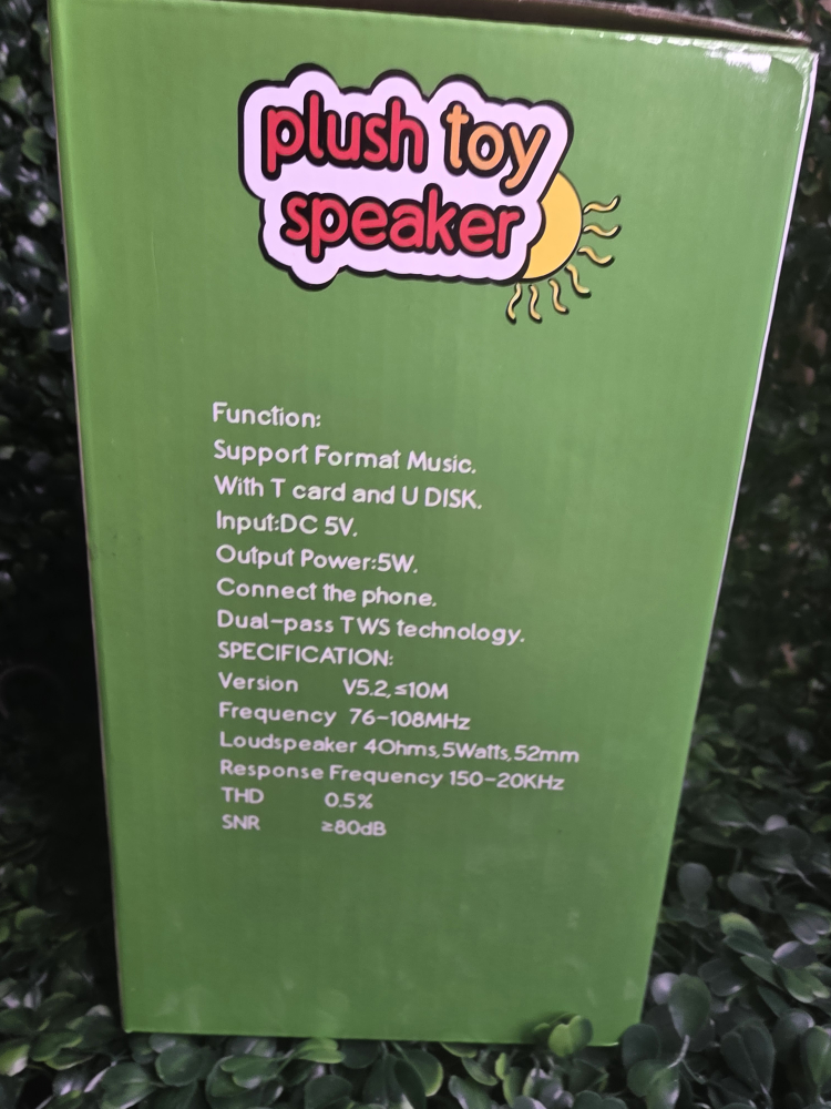 Plush Toy Speaker - Bear Design - photo 4