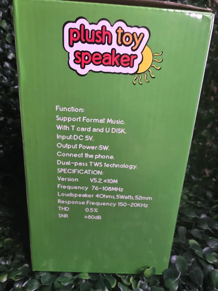 Plush Toy Speaker - Bear Design image indicator(4)