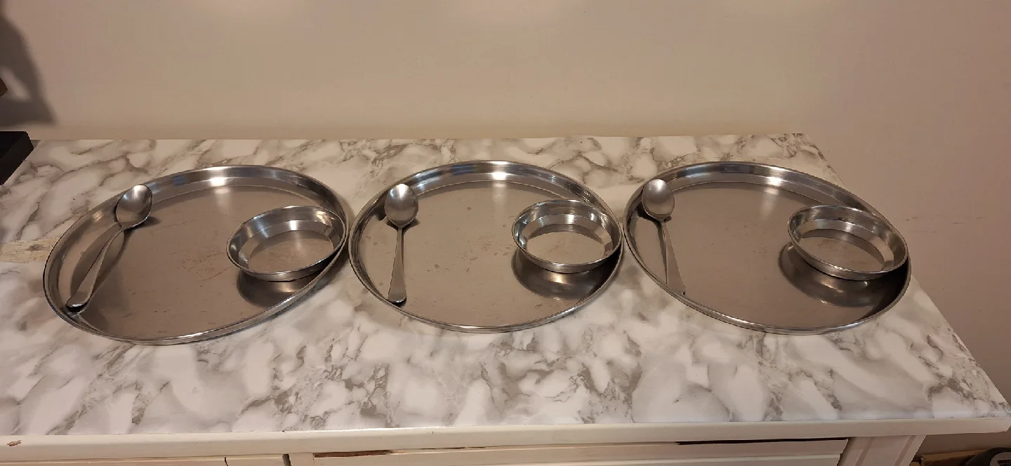 Thalis with small plate and Spoon - Set of 3 thumbnail