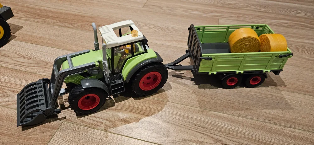 Playmobil Tractor, Loader, Truck, and Trailer Set image indicator(3)