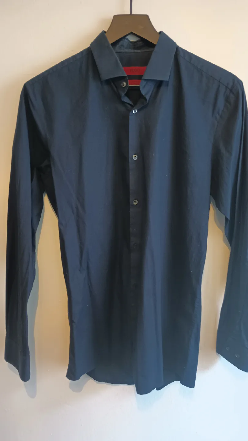 Hugo Boss Dark Blue Shirt. thumbnail