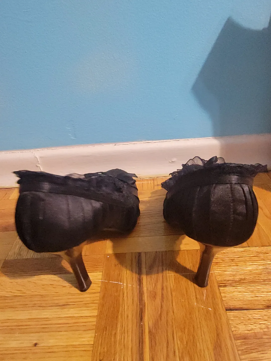 Wild Diva Black high Heels - Size 8 image indicator(6)