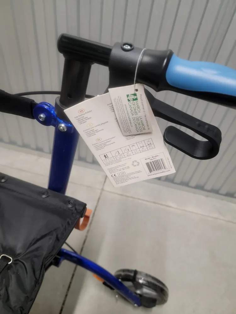 Airgo Excursion X23 Blue Rollator Walker image indicator(3)