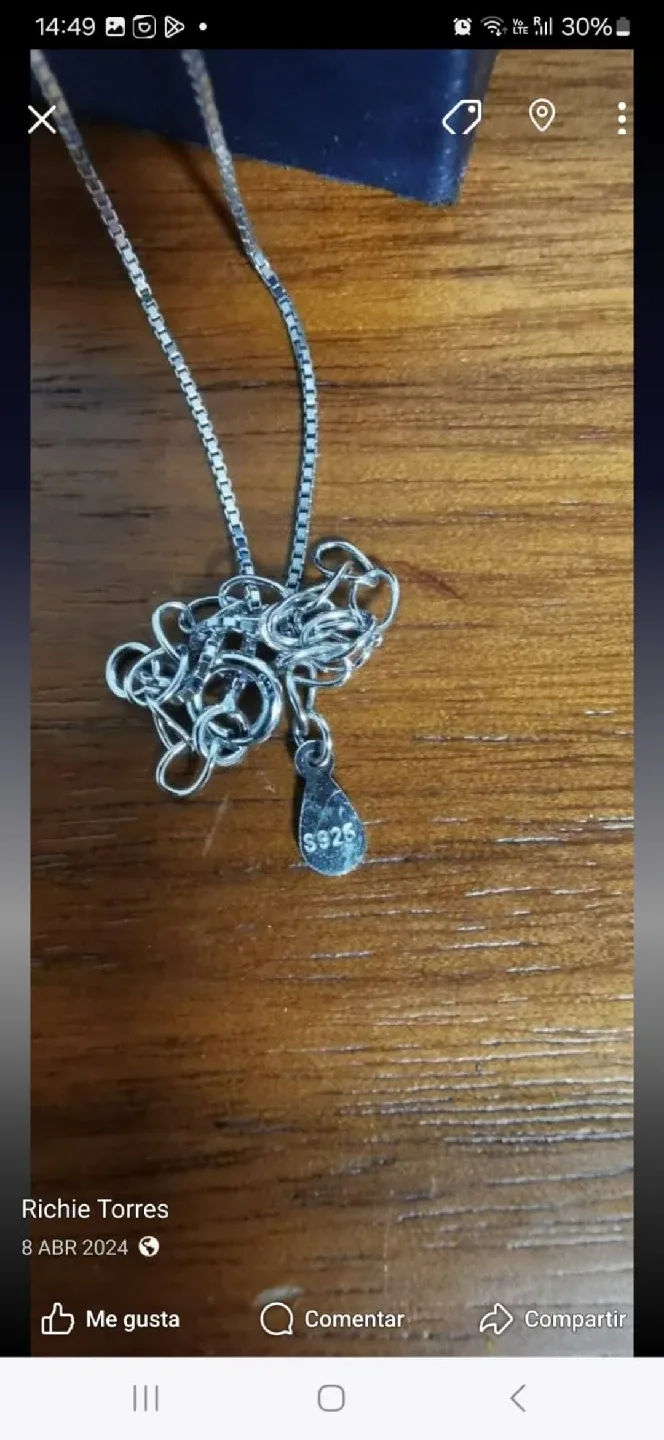 Sterling Silver S925 Necklace image indicator(4)