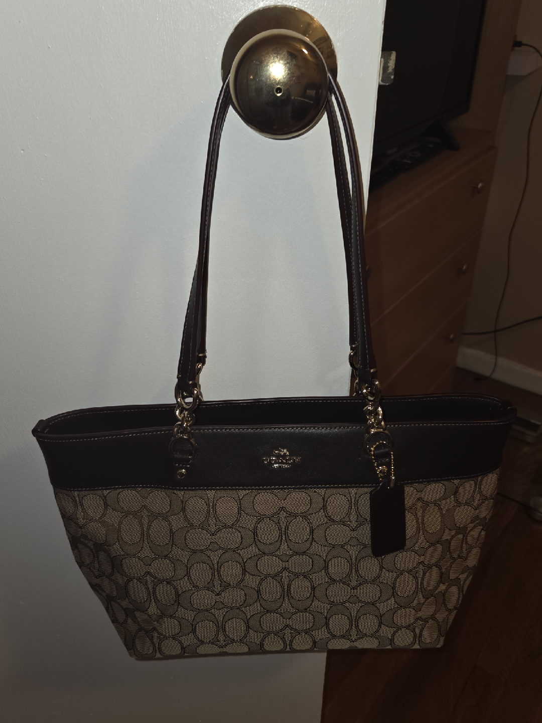 Coach Signature Tote Bag