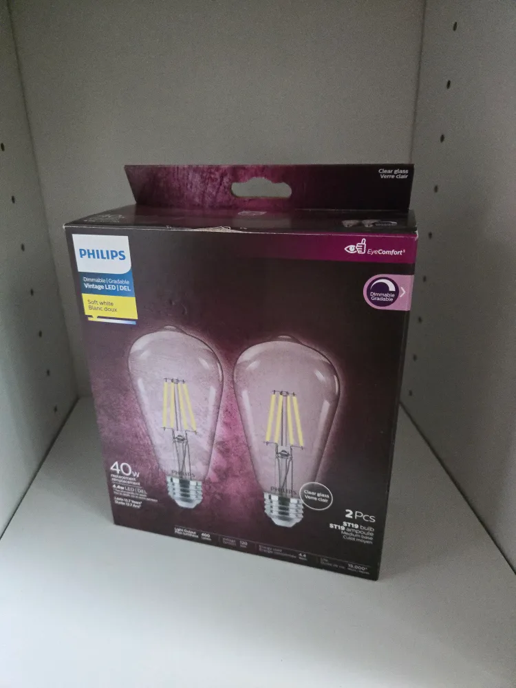 Philips Vintage LED Bulbs – 40W Equivalent thumbnail