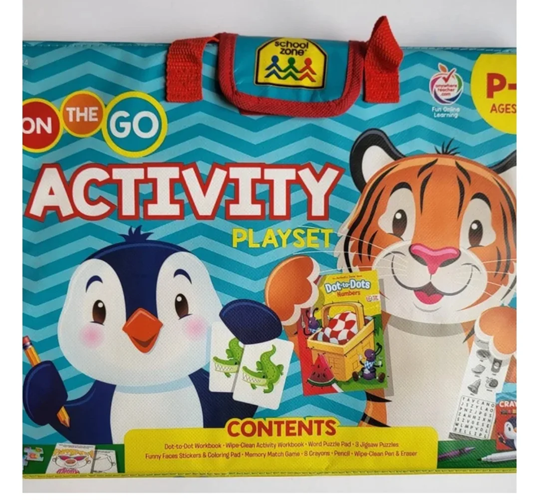 School Zone On The Go Activity Playset 🥕